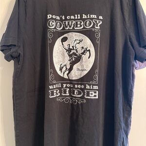 Women’s Wrangler Black Graphic T-Shirt